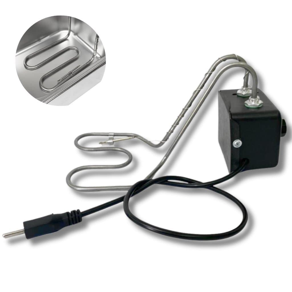 Resistencia de Fritadeira pastel 5 Litros tacho cabeçote completo Termostato