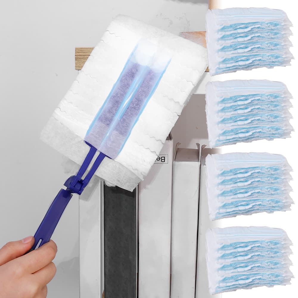 Pó Eletrostático Descartável Doméstico/De Fibra Absorvente Ar Condicionado Escova De Limpeza De Móveis Para Carros