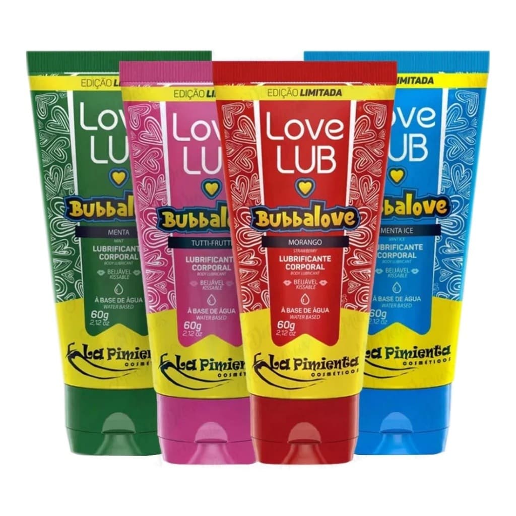 Lubrificante Intimo Feminino Sexo À Base de Água BUBBALOVE Gel Lubrificante Intimo SEX SHOP Produtos