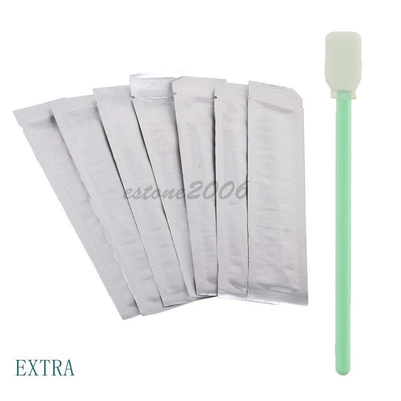 EXT 6 Unidades Kit Limpeza Úmido CMOS Cotonete Para Câmera DSLR SLR