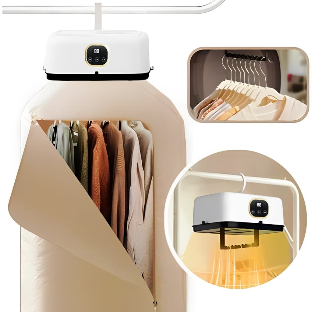 Secador de Roupas 110V ecadora Elétrica 600W Secagem Rápida 10KG