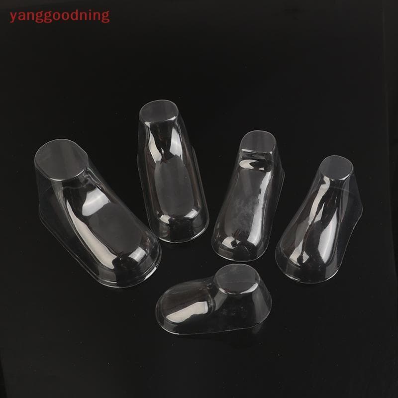 (YGN) 10 Pcs Transparente PVC Criança Botas Vitrine Suporte Quadro Pés Molde De Sapato De Plástico Maca Bebê Sos Display