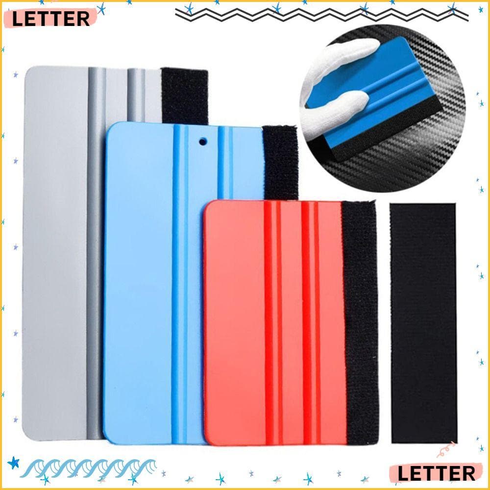 Carta Carro Limpo Vinil Envoltório Feltro Rodo , Acessórios Do Tecido Borda Filme Carbono Adesivos Decalques