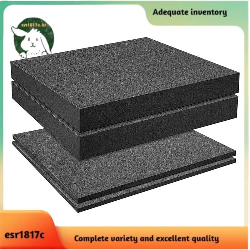 4 Pçs Escolher Inserção De Espuma Arrancar Pré Quadrado Folha Com Uso Inferior Para Caixa De Jogo De Tabuleiro Casos Gav