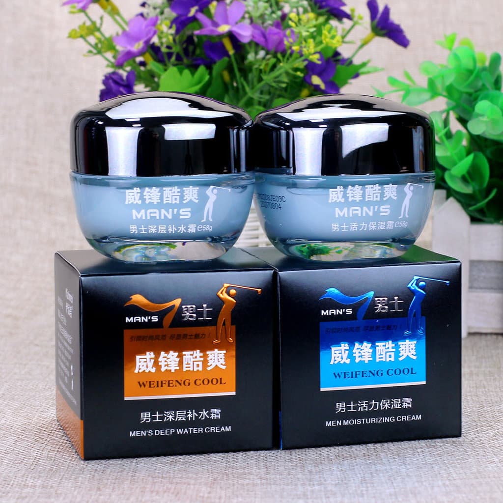 Yi Nutritivo Beleza Creme Masculino Hidratante Profundo Controle de Óleo Hidratante Clareador Reparação Suave Creme de C