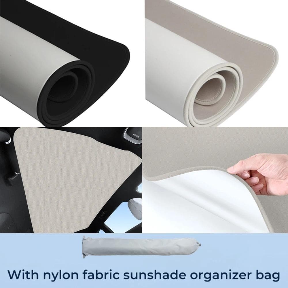 Pára-Sol De Absorção Eletrostática , Pano De Gelo , Teto Solar Para XPENG G9 2022-2024 , Vidro Traseiro Dianteiro , Clar