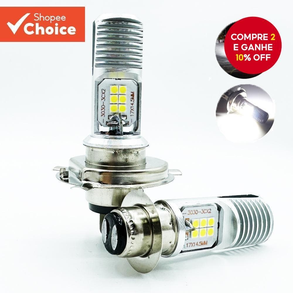 Lâmpada De Teto LED Para Motocicleta T19 P15D H4 Componentes Originais De Faróis