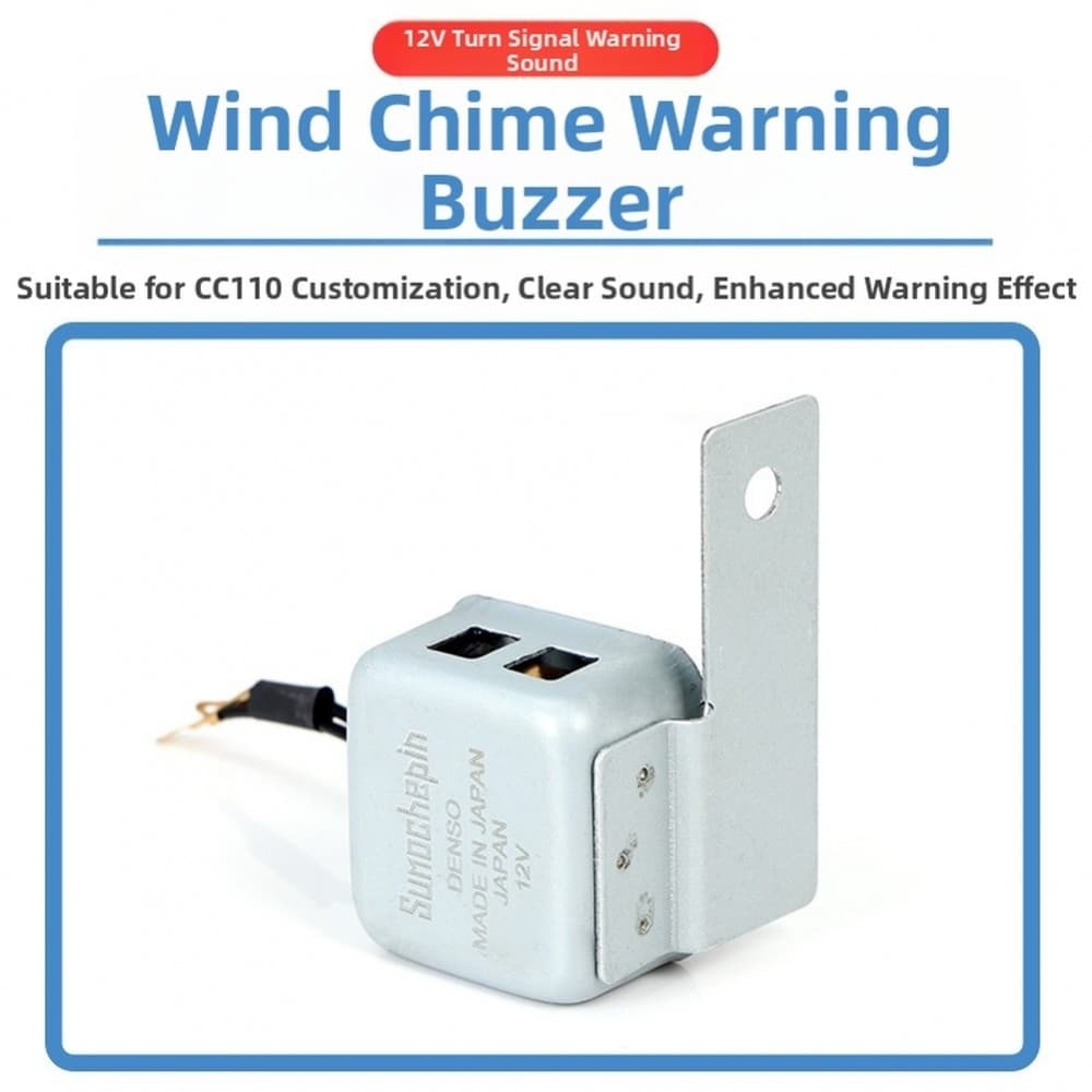 Instalação Fácil Do Consumo De Energia Som Claro Carrilhão Vento Relé Sinal De Volta