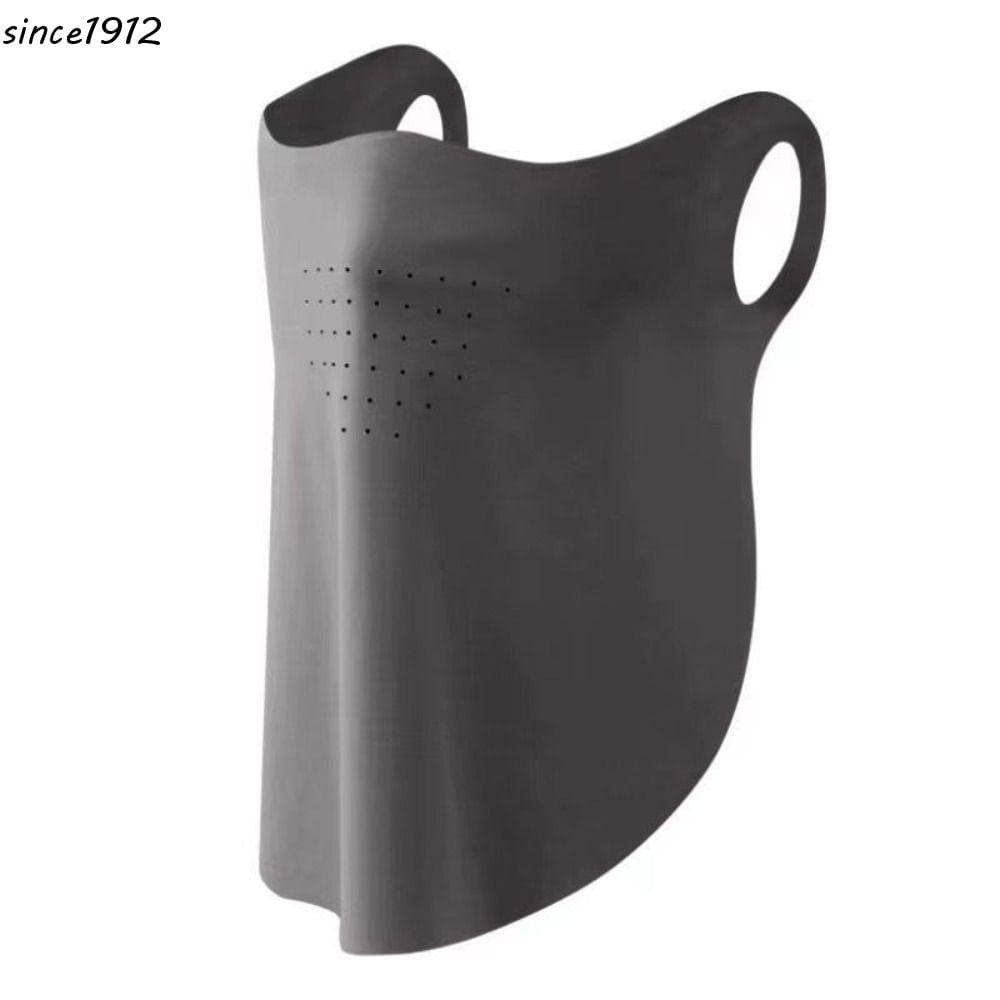 Máscara Protetora Solar SINCE , De Seda Gelada Com Proteção UV De Cor Sólida , Protetor Facial , Lenços Faciais De Verão