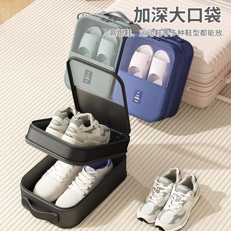 Organizador De Viagem Para Calçados Com Alça De Mão Multifuncional-BM-B599