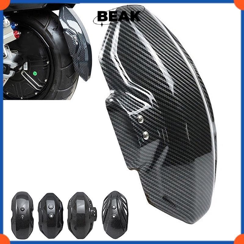 BEAK Pára-Lamas De Motocicleta Texturizados De Fibra De Carbono Universal Para Veículos Elétricos Domésticos