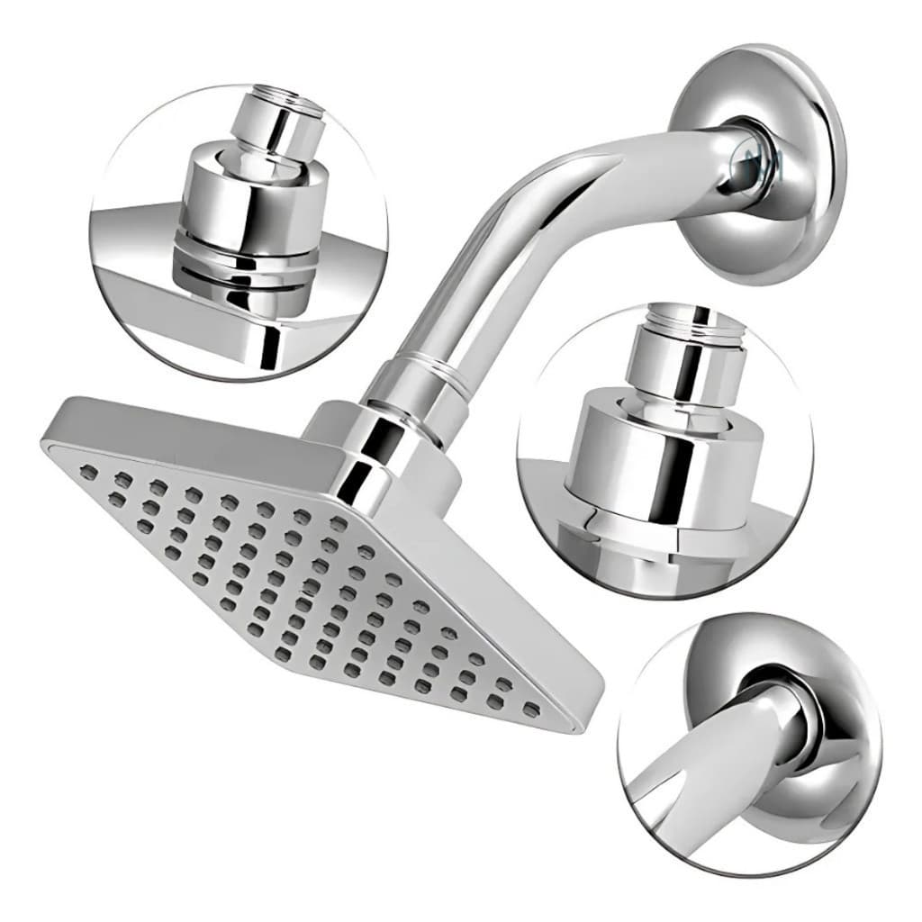 Ducha Quadrada Chuveiro Articulável