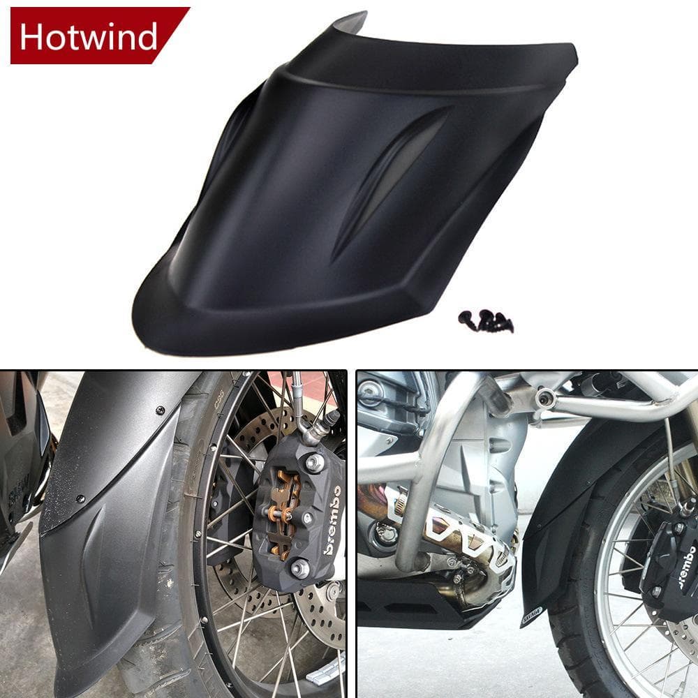 HOTWIND Motocicleta Frente Paralama Fender Roda Dianteira Extensão Respingo Guarda Para BMW R1200 R1200GS R 1200GS R1250
