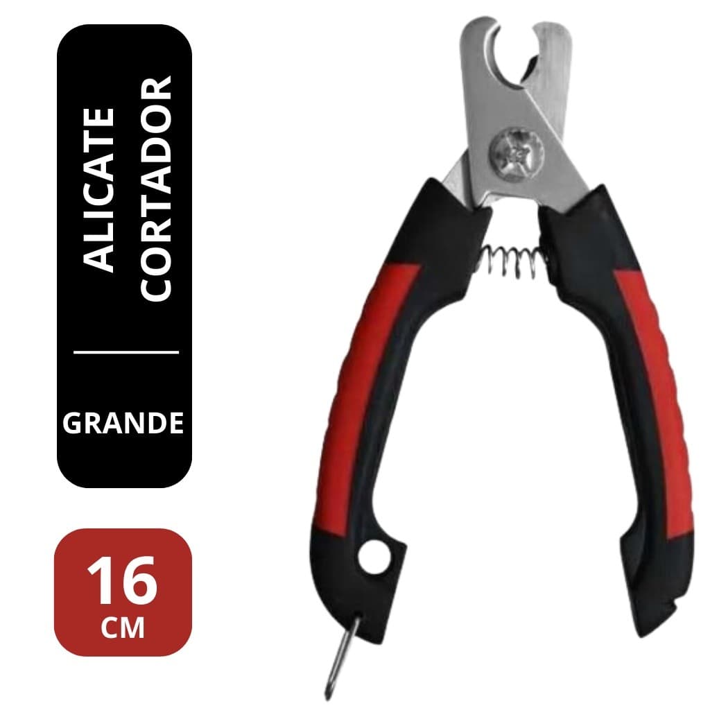 Alicate Cortador de Unhas Profissional Premium para Cães Grandes, Acessório Essencial para Cuidados com Pets