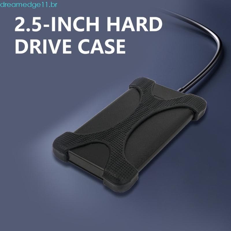dreamedge11 Protetores Caixa Silicone Antiderrapantes À Prova Choque Para Disco Rígido Externo 2 5 Polegadas