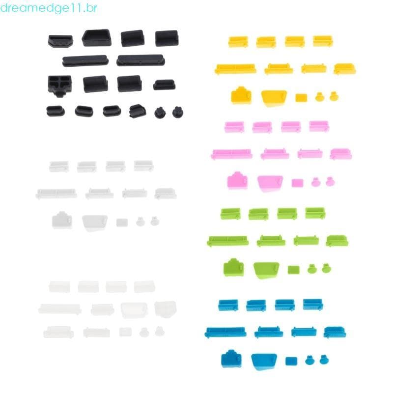 dreamedge11 13 Pcs Plugues Antipoeira Conjunto USB Silicone Macio Para Laptop Dus