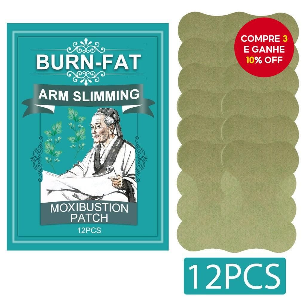 Patch De Ervas Para Braço Emagrecedor-12 Unidades Perda De Peso , Queima E Massagem , Cuidados Modeladores | Ferramentas