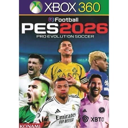 Novo Pes 2026 Pro Evolution Soccer em Português -  Brazukas - Xbox 360 LT3.0