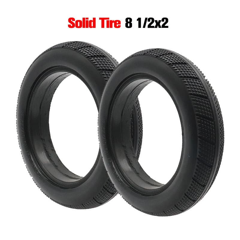 8 1/2x2 Pneu 8.5 Polegada Sólido Para Xiaomi Mijia M365 1S Pro 2 Essencial Scooter Elétrico Acessório De