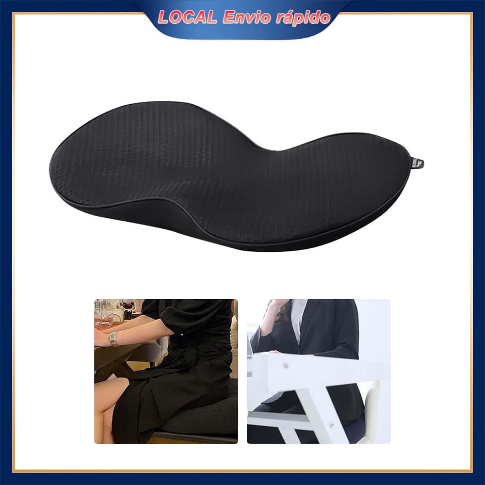 Suporte para Assento de Carro com Espuma Memória-Anatômico,Respirável,Portátil,para Aliviar Dores nas Costas e Ciática