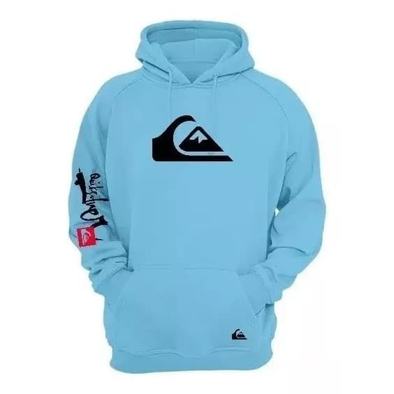 Moletom Quicksilver Braço Conforto Total Premium Unissex