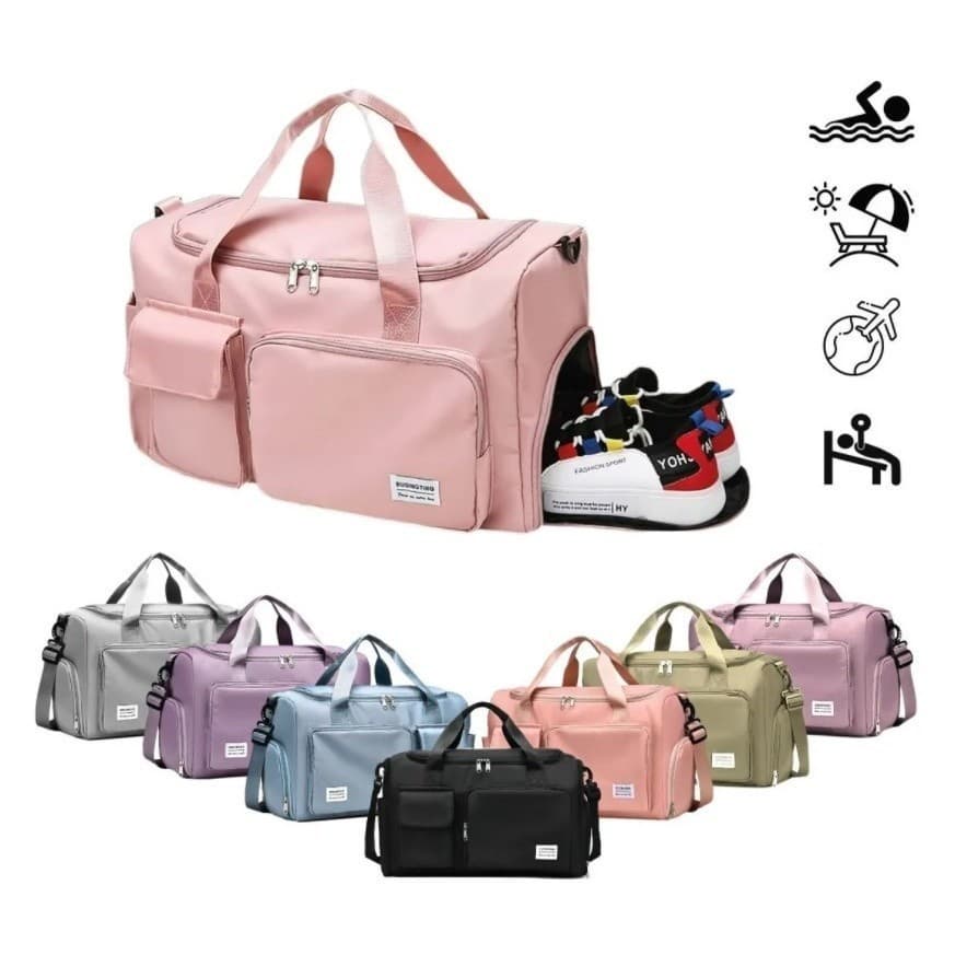 Bolsa de Viagem Grande Multifuncional - Durável e Impermeável - Essencial para Viagens