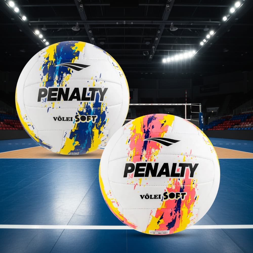 Bola Vôlei Soft Penalty Neon Quadra Recreação