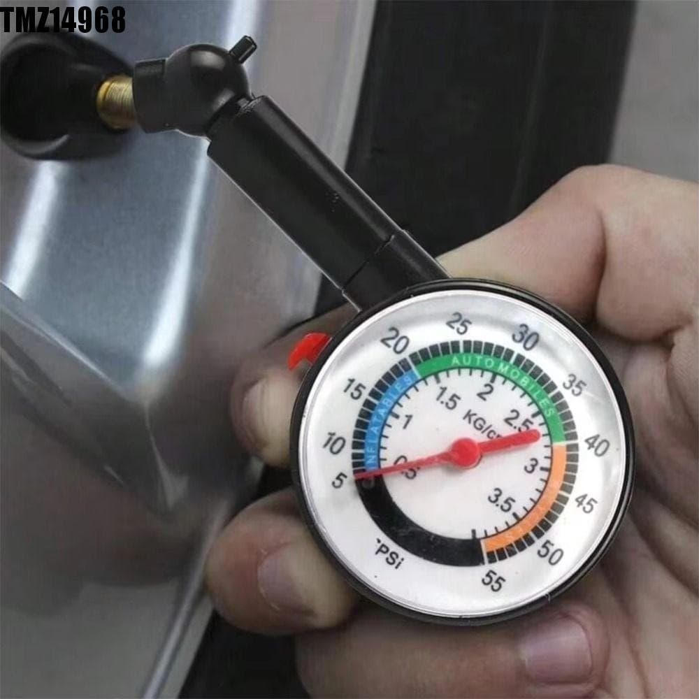 Ponteiro Deflação De Pneus TMZ14968 , Medidor De Discagem Analógico Pressão De Pneu , Alta Precisão