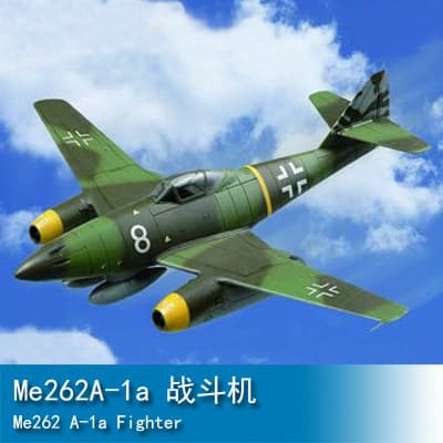 Brinquedo infantil montado modelo TROMPETER HOBBY BOSS 1/72 Me262A-1a Fighter 80249