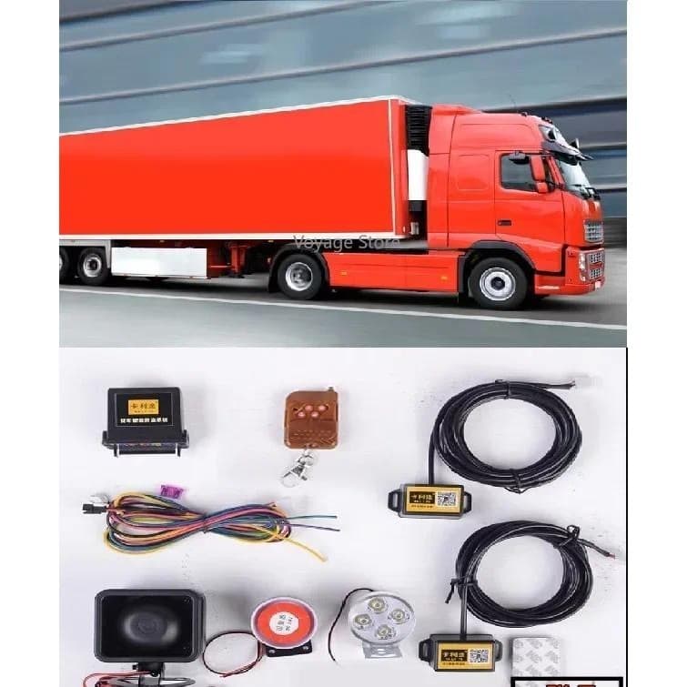 Alarme anti-Roubo Do Tanque De Combustível Caminhão Grande , Bloqueio Da Tampa Cartão De Vapor De Indução Dupla radar Ca