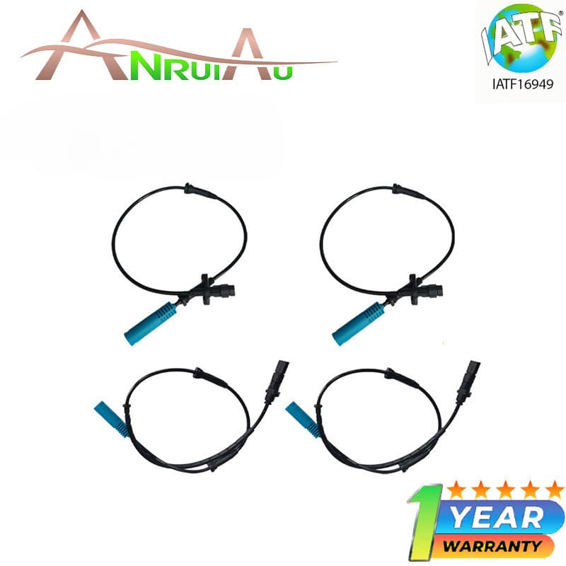 Conjunto De 4 Sensores De Velocidade Da Roda ABS Dianteiro Traseiro Esquerdo Direito Para BMW E39 525 528 540 A51 B60318