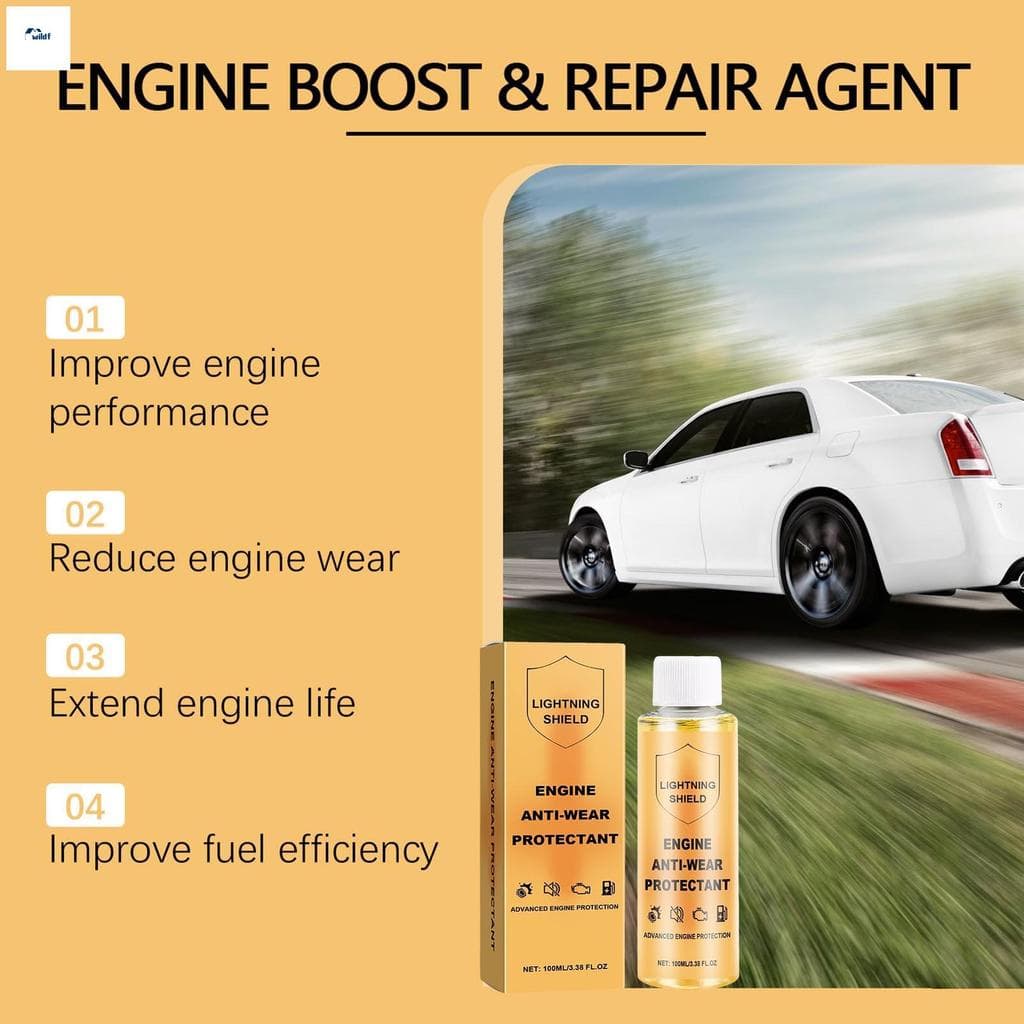Agente De Proteção Antidesgaste Do Motor Contendo Compostos Orgânicos Adequado Para Manutenção De Automóveis