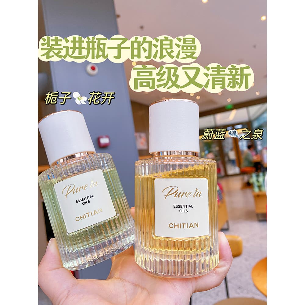 Gardenia chá branco carro aromaterapia decorações interiores do carro fragrância Premium fragrância de longa duração des