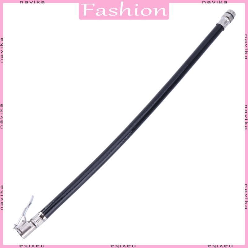 1Pc Motocicleta Carro Clipe Flexível Ar Pneu Chuck Inflator Mangueira