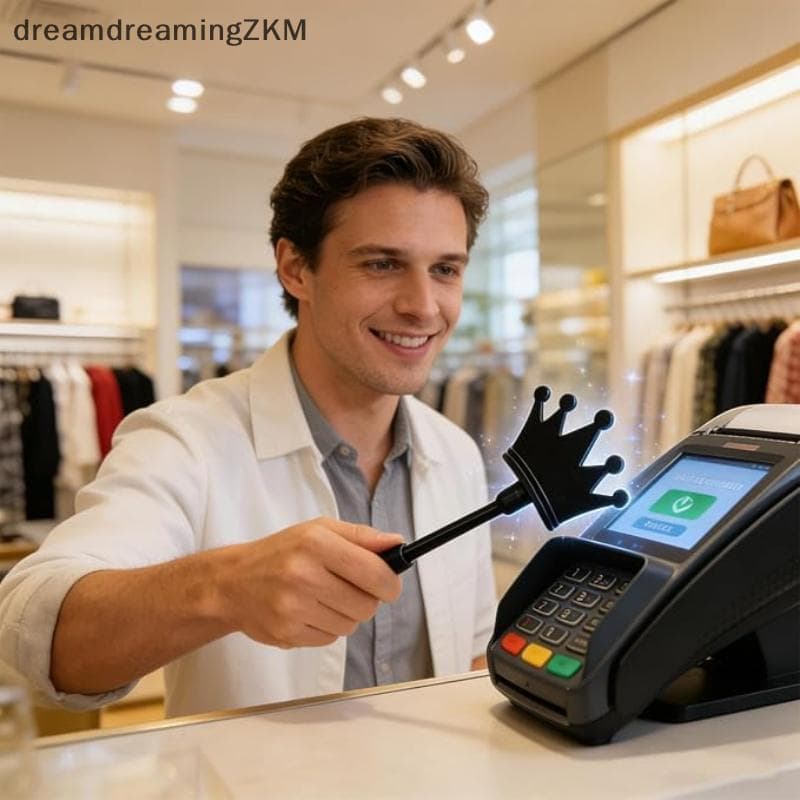 [Dreaming] Varinha De Cartão De Crédito RFID Detector Portátil Dispositivo De Transação Segura Para Estudantes De Viagen