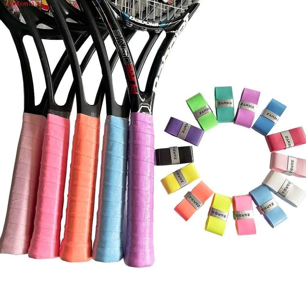 Overgrips De Tênis Antiderrapantes MXMIOB , Punhos De Raquete De Badminton De Amônia De Poliéster Com Cola Manual ,