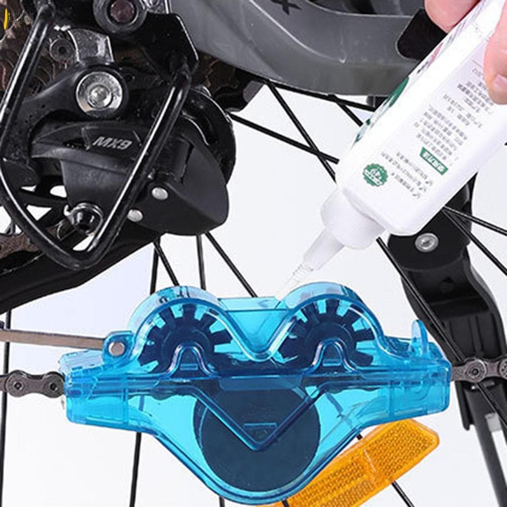 Ferramenta De Manutenção De Corrente De Limpador Sapo De Bicicleta Para Sem Necessidade De Segurar Dispositivo De Lavage