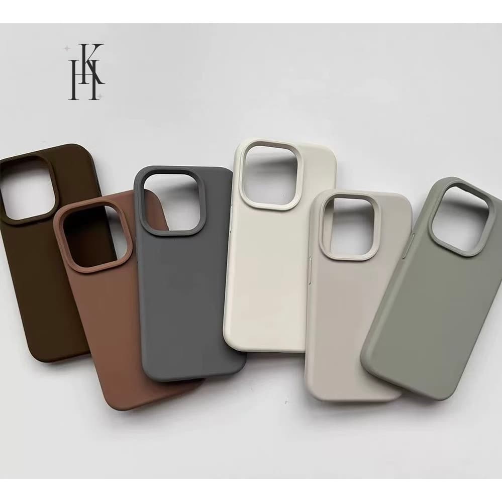 Capinha Case Silicone Aveludada Para iPhone 15/15 Pro/15 Pro Max /15 Plus Premium