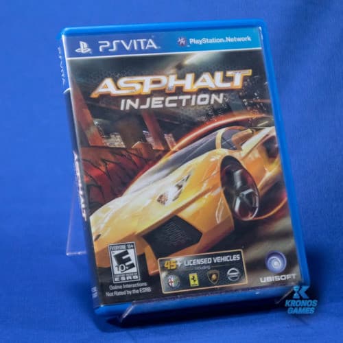 Asphalt Injection Psvita Midia Fisica Original