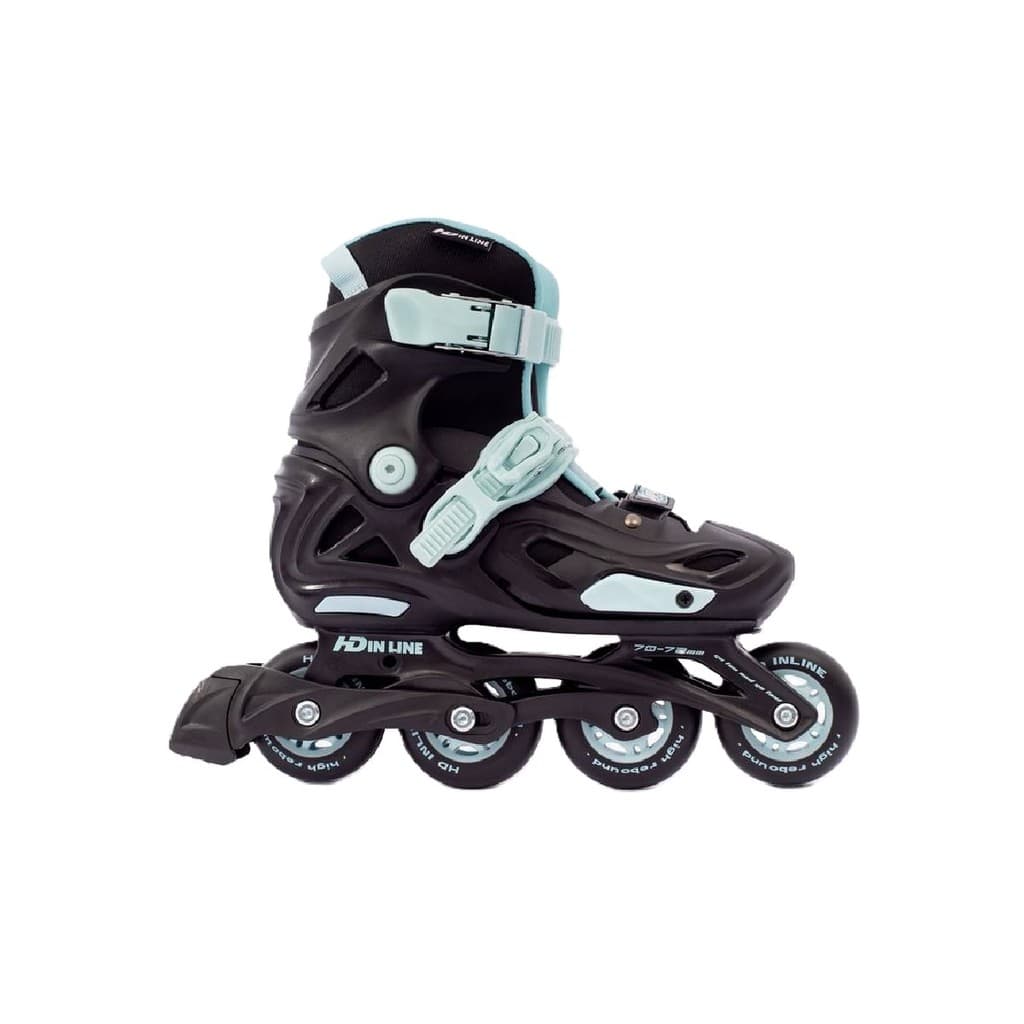 Patins Hd Inline Infantil - Zippy - Black Ice