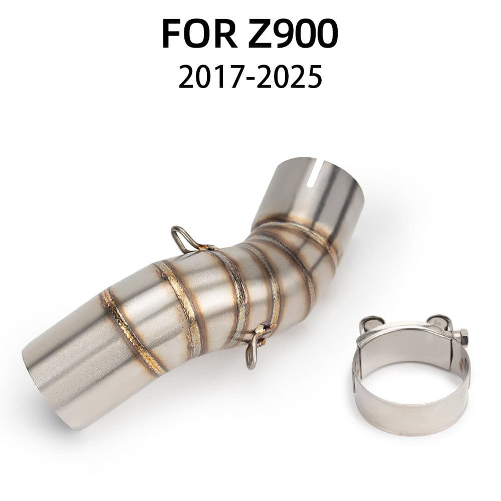 Para Kawasaki Z900 2017-2025 Tubo de Escape Central para Motocicleta 51MM V8ZJ