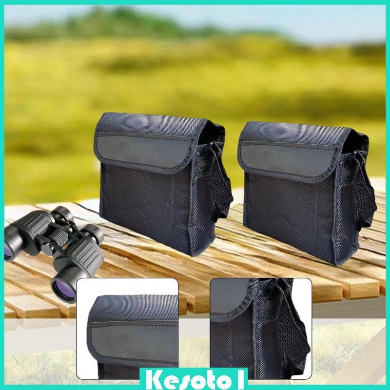 [Brkesoto1] Conjunto De 2 Peças De Estojos Binoculares Com Alça De Ombro Ajustável , Bolsa De Armazenamento Organizadora