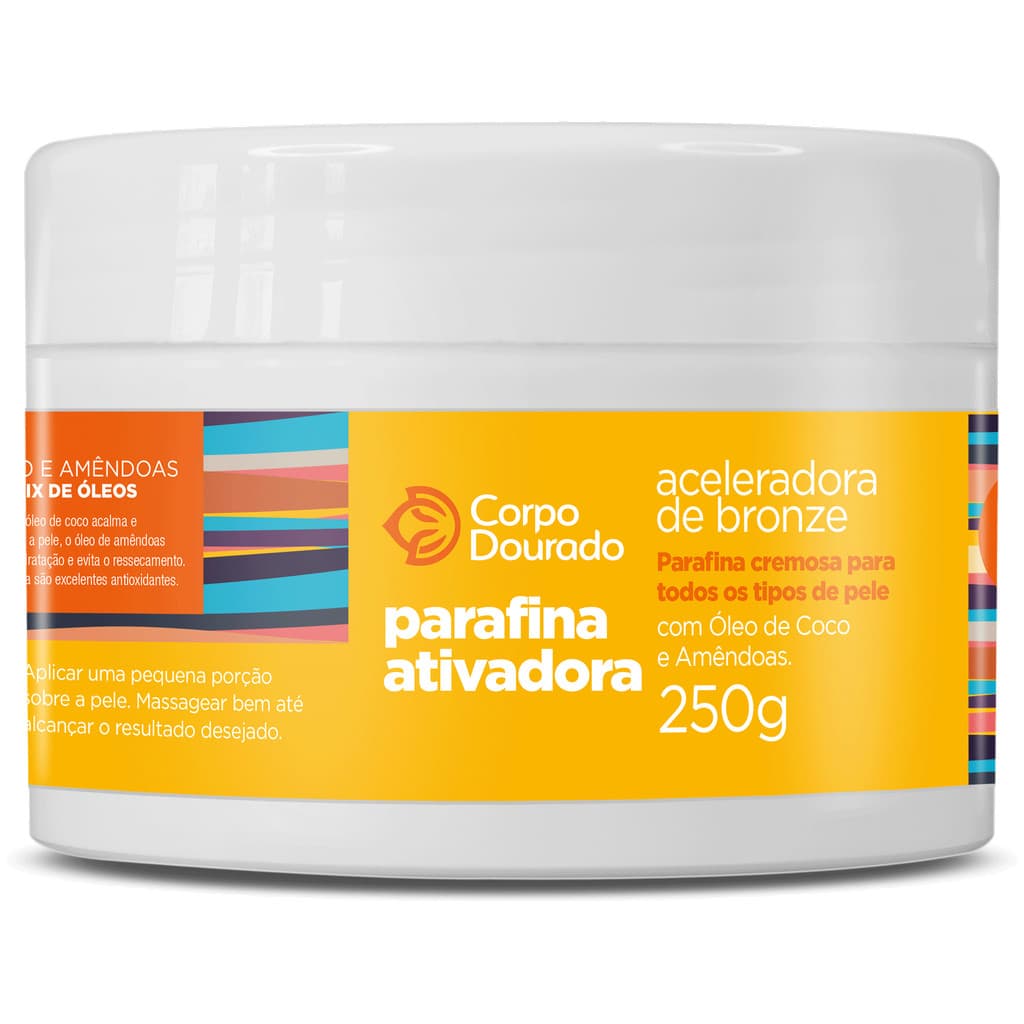 Corpo Dourado Parafina Ativadora 250G