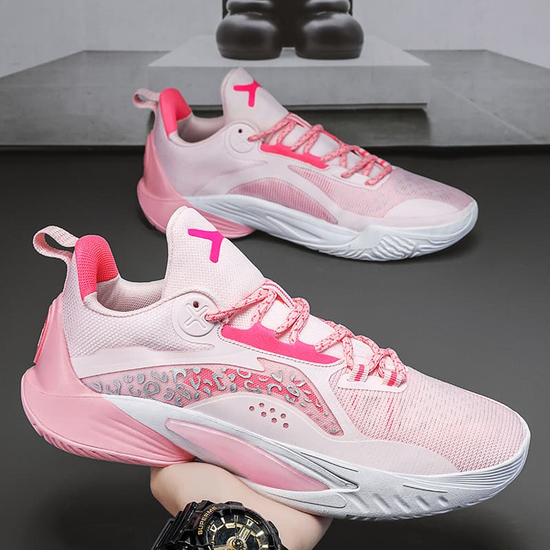 Piscando 10 tênis de basquete com almofada de ar sonora tênis de absorção de choque resistente ao desgaste Anti-Sli