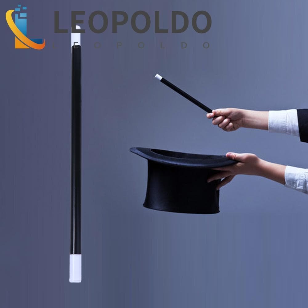 LEOPOLDO Magic Stick Magicians Party Performance Auto Rising Para Iniciantes Fácil De Aprender Truques De Mágica De Rua