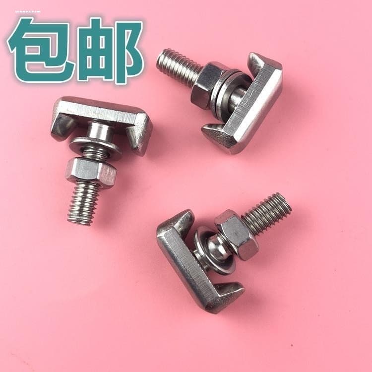 Adequado para norte Auto cavalheiro Ford Fox parafuso de bateria de carro T-parafuso cabeça de pilha mandril de aço inox