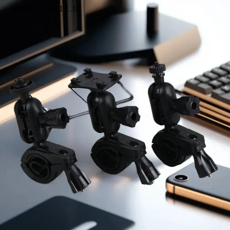 LTBR 1 PCS Suporte Para Espelho Retrovisor Câmera De Carro (Traseiro) Braet 360 Graus Ajustável ~