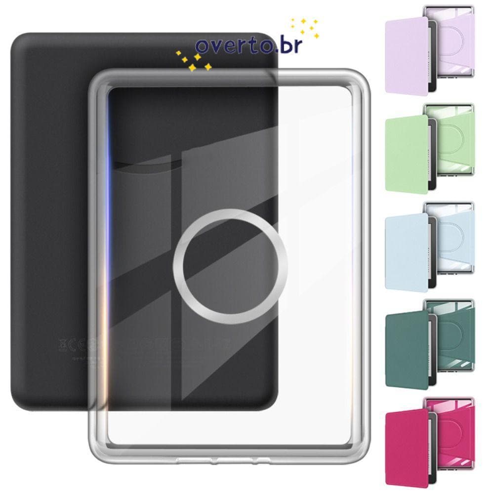 Capa OVERTO , Leitor Eletrônico Ajustável Em Acrílico , Para Kindle Paperwhite 12a Geração 2024 7 Polegadas Colorsoft