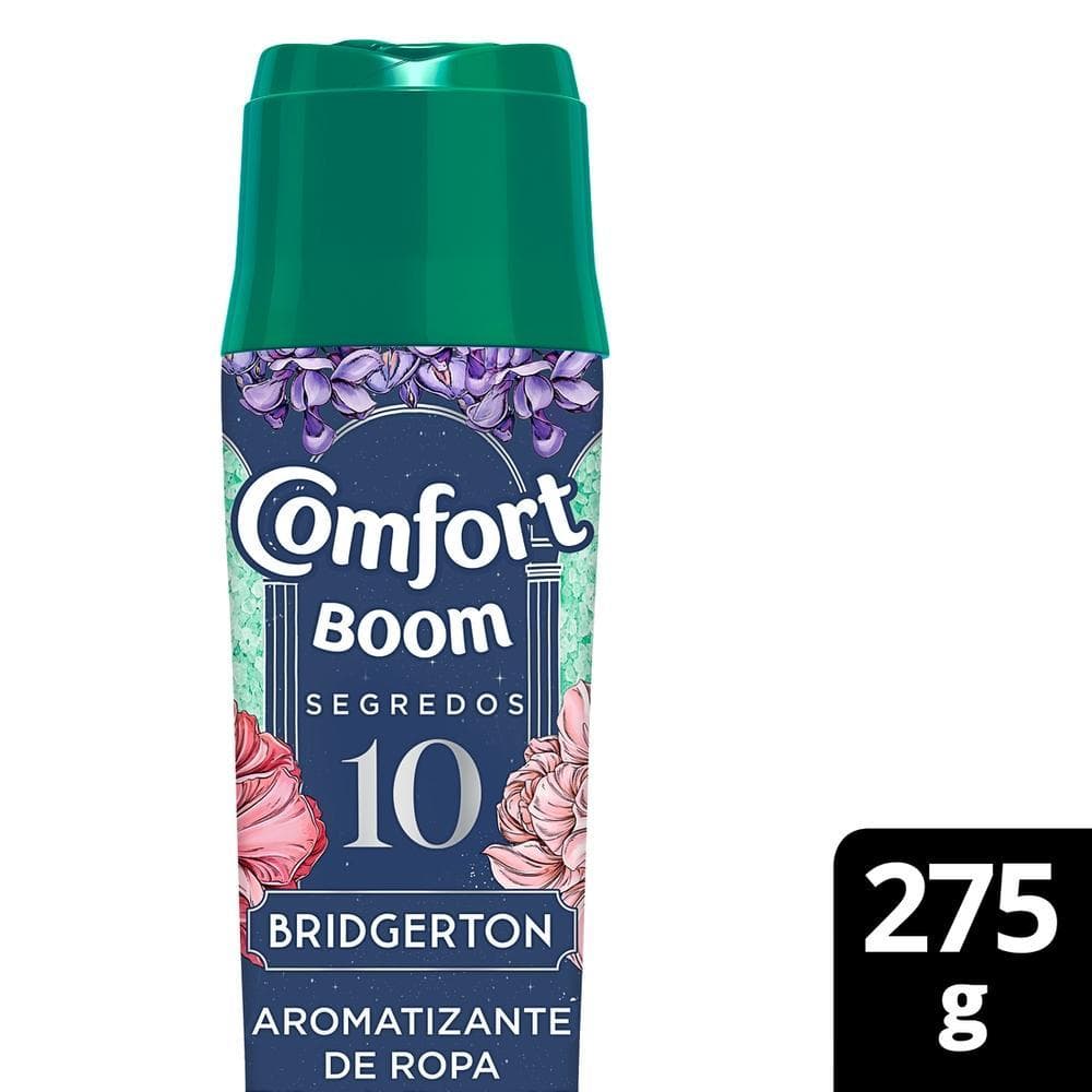 Odorizante de Roupas Comfort Boom Segredos 10 Bridgerton Perfume em Cristais 275g