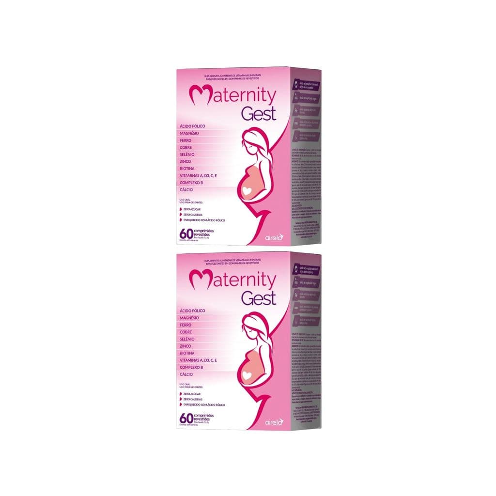 Kit 2 Un Maternity Gest Multivitamínico Airela - 60 Comprimidos